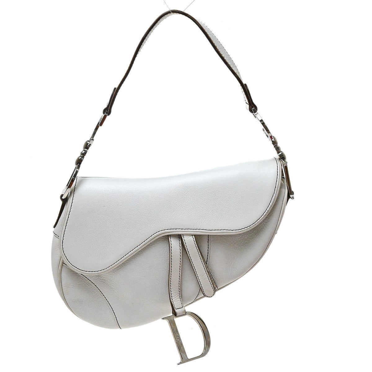Christian Dior Vintage Saddle Leather Medium