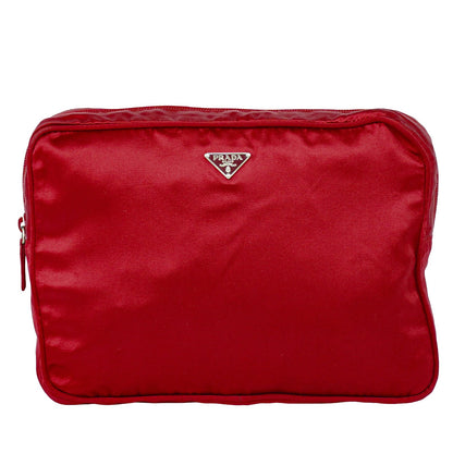 Prada Zip Around Toiletry Bag Silk Product Image