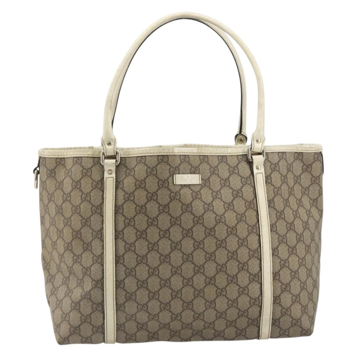 Gucci Joy Tote GG Coated Canvas with Leather Medium