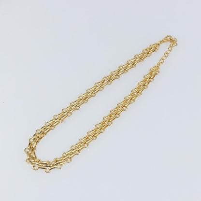 Christian Dior Vintage CD Clasp Chain Necklace Metal Product Image