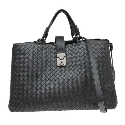 Bottega Veneta Roma Intrecciato Nappa Large