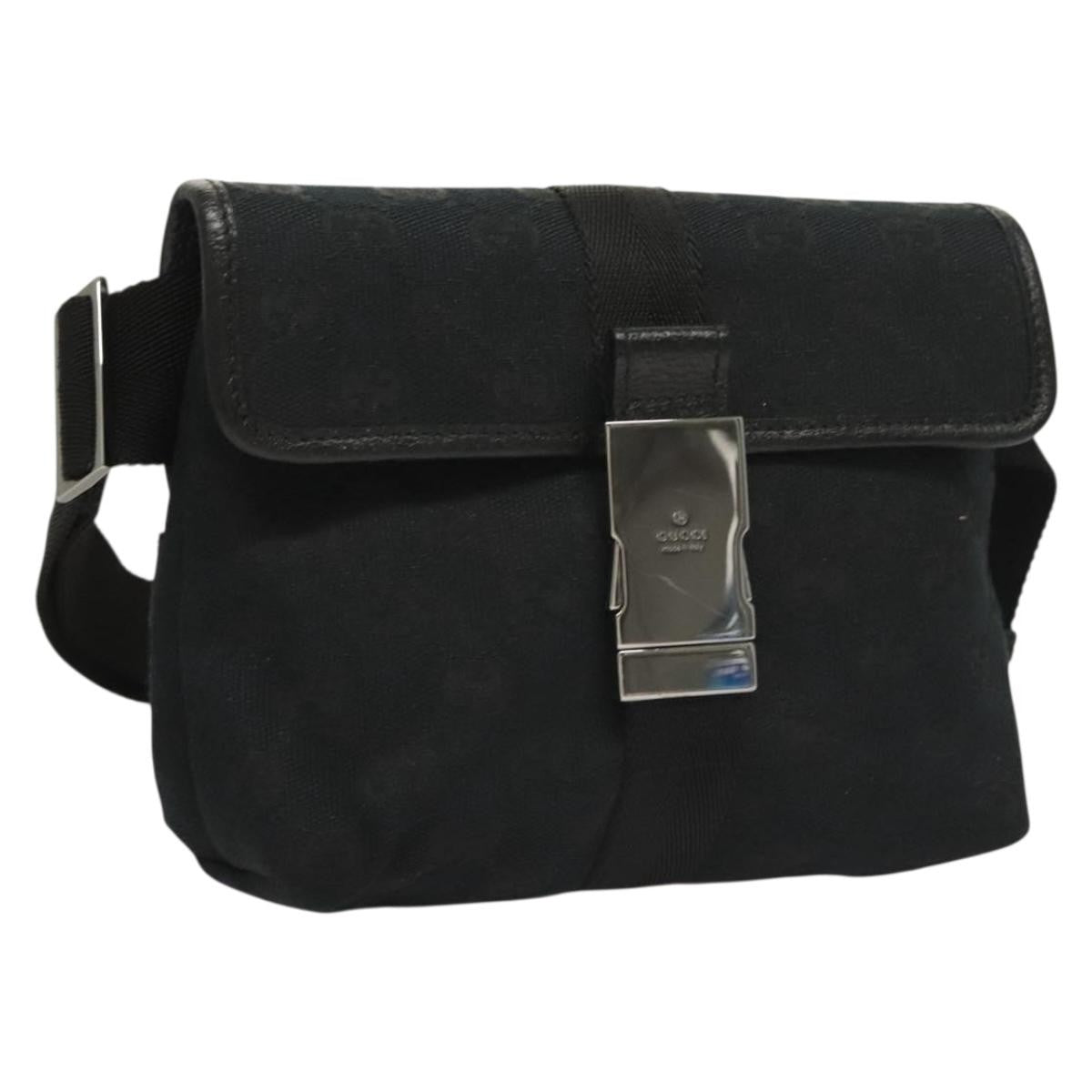 Gucci Buckle Belt GG Canvas Mini