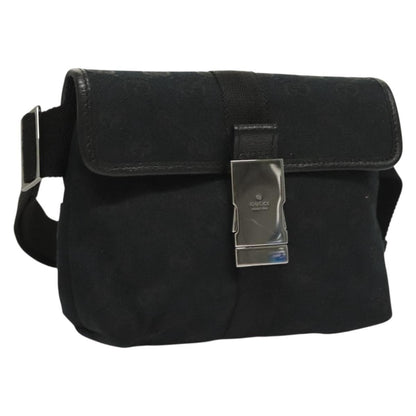 Gucci Buckle Belt GG Canvas Mini