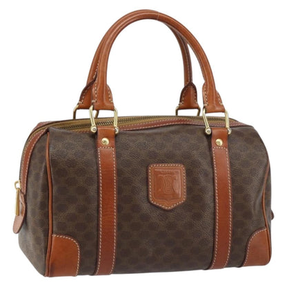 Celine Vintage Macadam Handbag Canvas and Leather Product Image