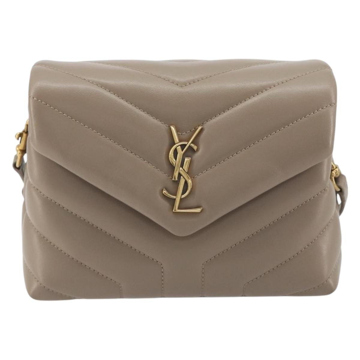 Saint Laurent Loulou Puffer Quilted Leather Small