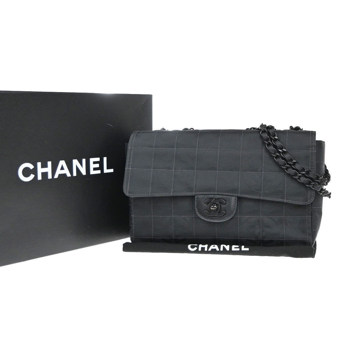 Chanel Travel Line Flap Nylon Medium