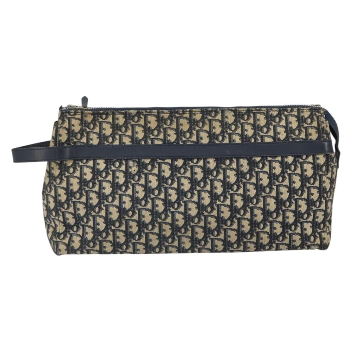 Christian Dior Vintage Zip Pochette Trotter Canvas Product Image