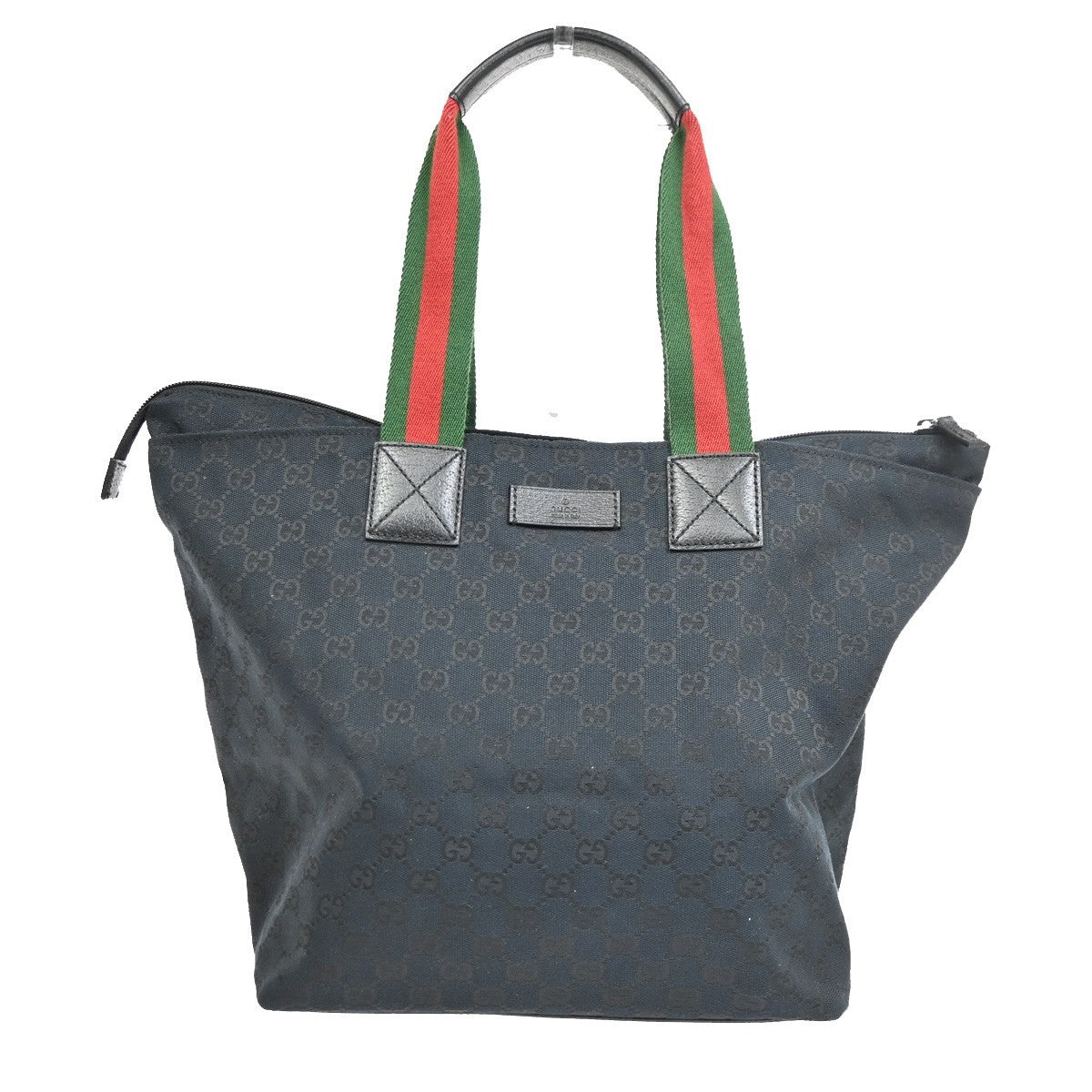 Gucci Web Zip GG Canvas Large