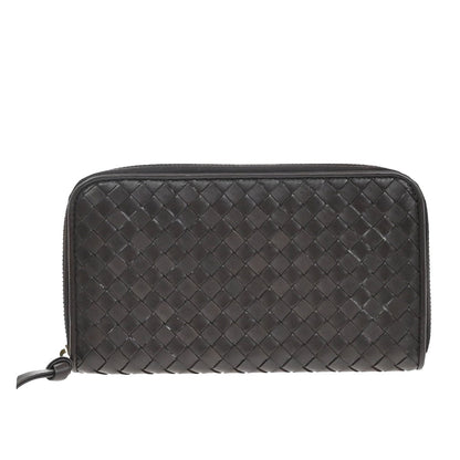Bottega Veneta Intrecciato Long Zip Leather Product Image