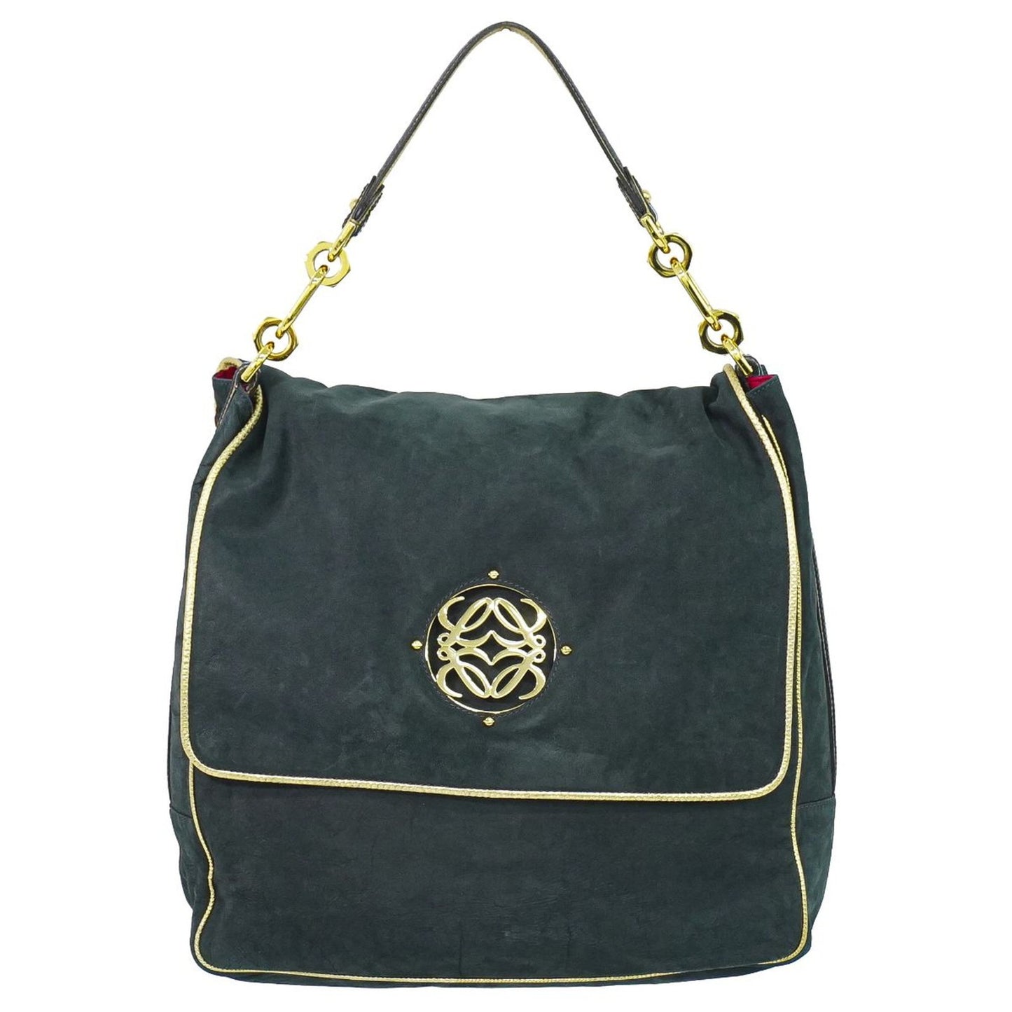 Loewe Anagram Shoulder Bag Suede Product Image