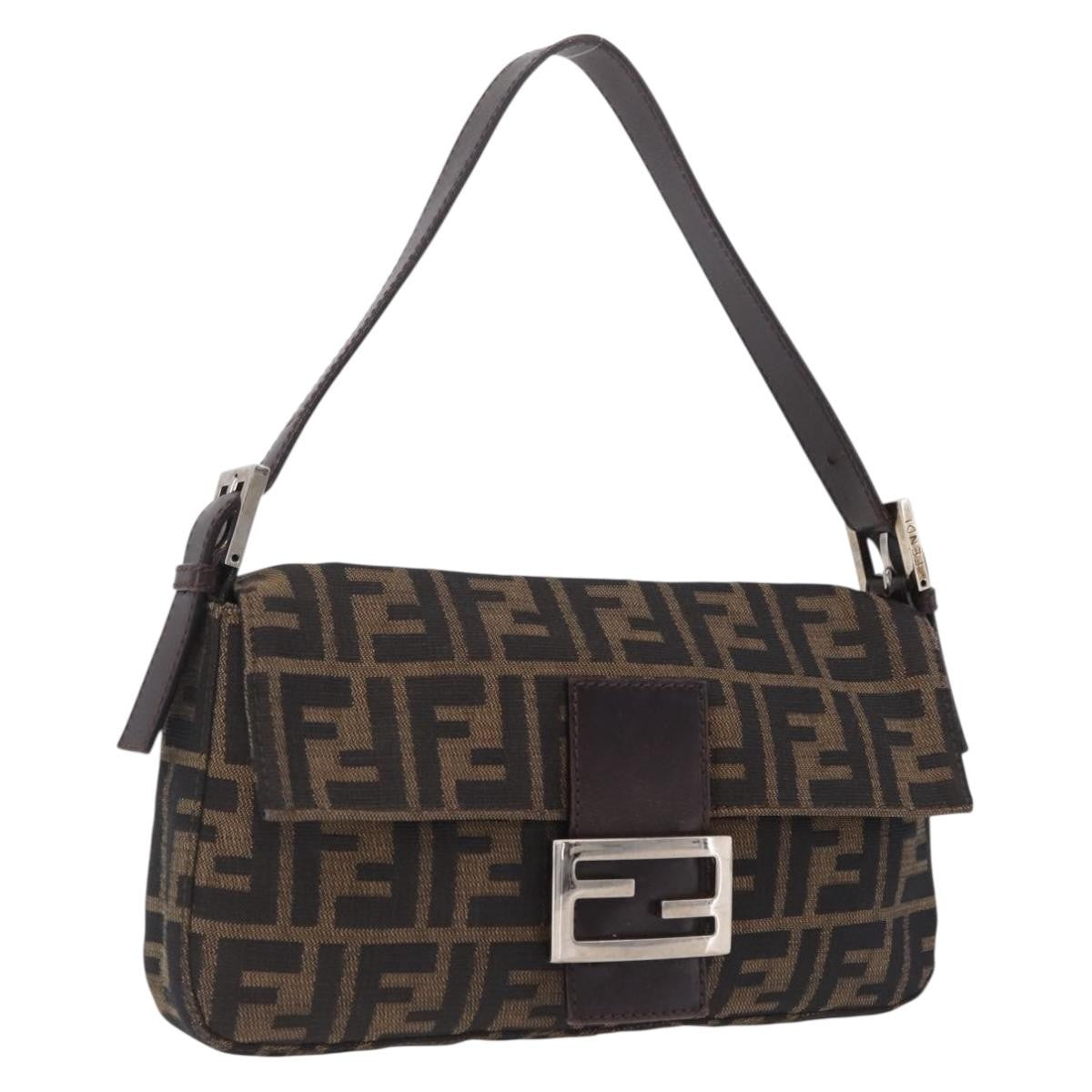 Fendi Baguette Zucca Canvas Medium
