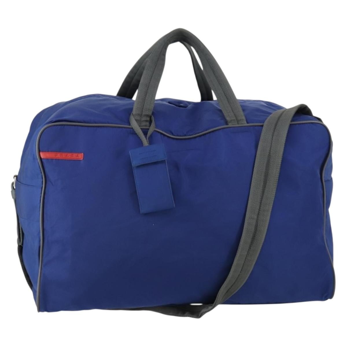 Prada Convertible Weekender Bag Tessuto Large