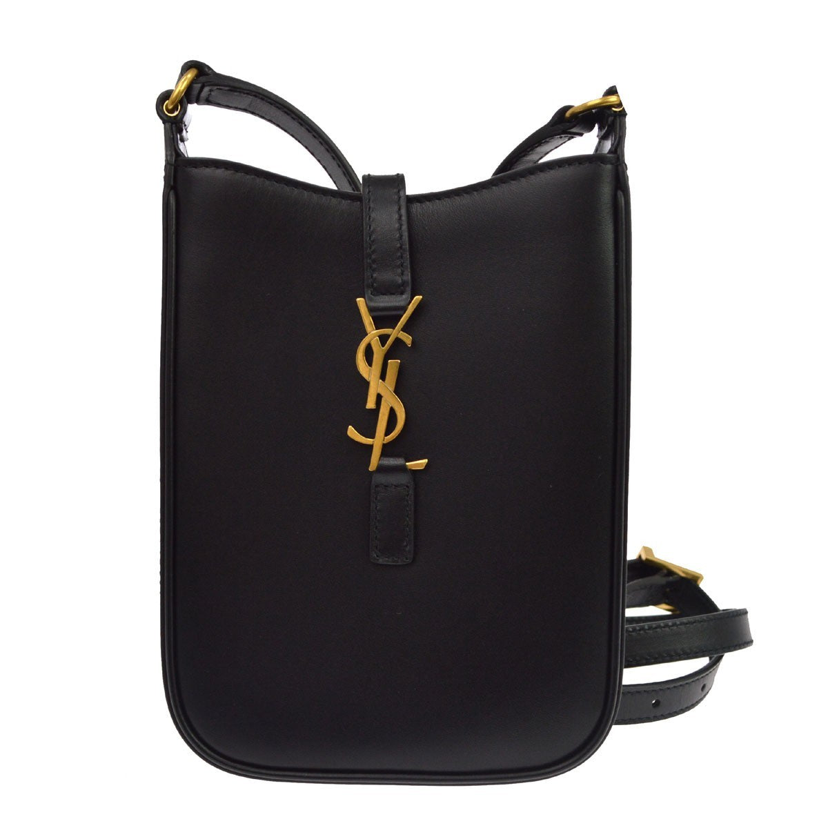 Saint Laurent Le 5 a 7 Vertical Leather Mini