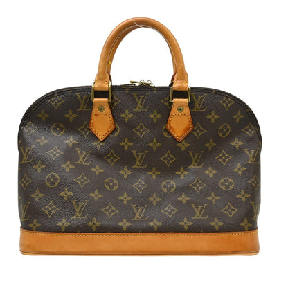 Louis Vuitton Alma Handbag Monogram Canvas PM