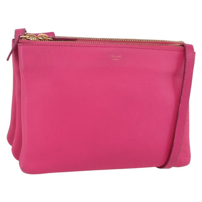 Celine Trio Crossbody Bag Leather Small