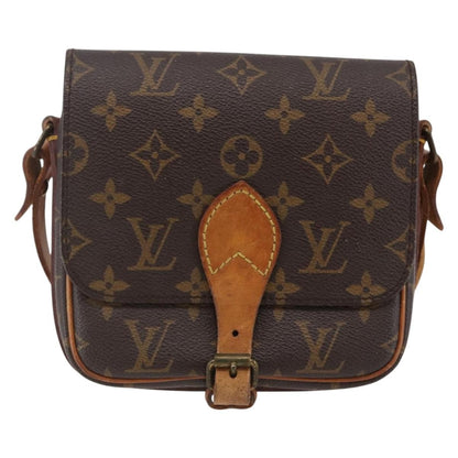 Louis Vuitton Cartouchiere Handbag Monogram Canvas PM