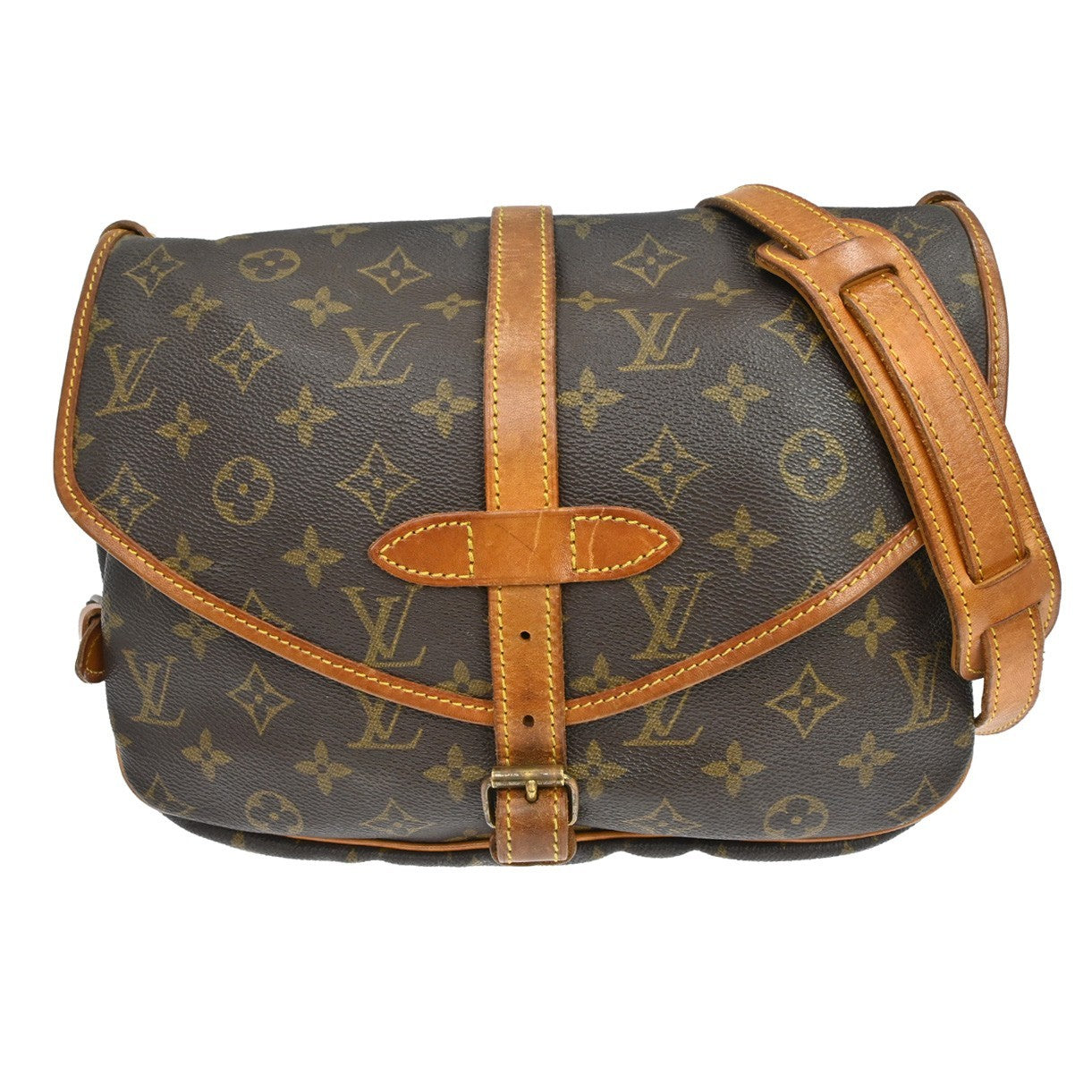 Louis Vuitton Saumur Messenger Monogram Canvas PM