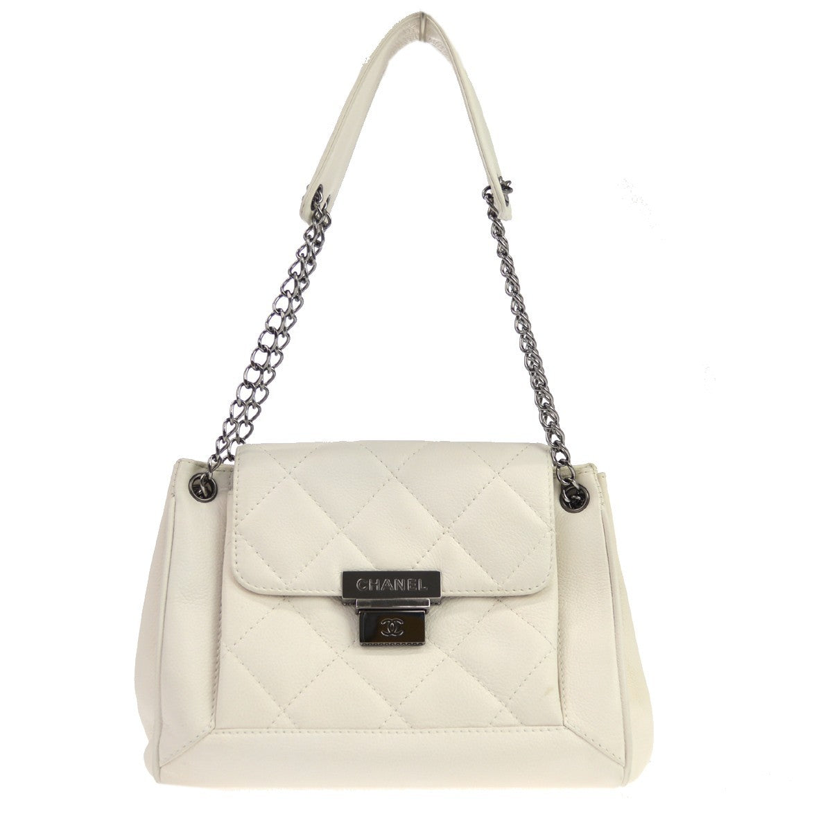Chanel Pocket Accordion Flap Quilted Lambskin Medium