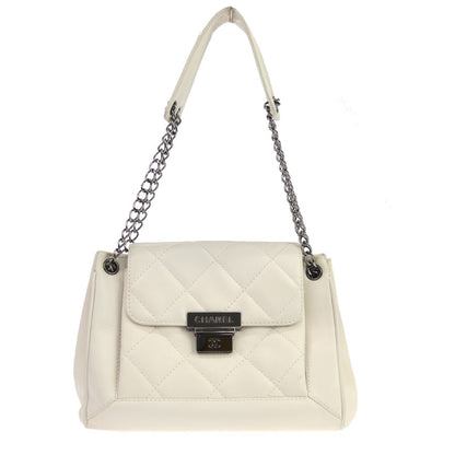 Chanel Pocket Accordion Flap Quilted Lambskin Medium