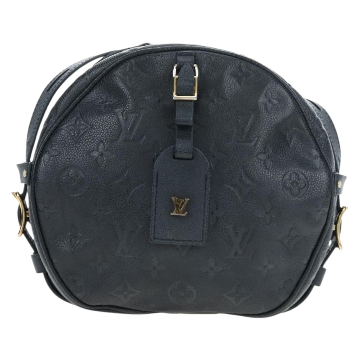 Louis Vuitton Boite Chapeau Souple Monogram Empreinte Leather MM