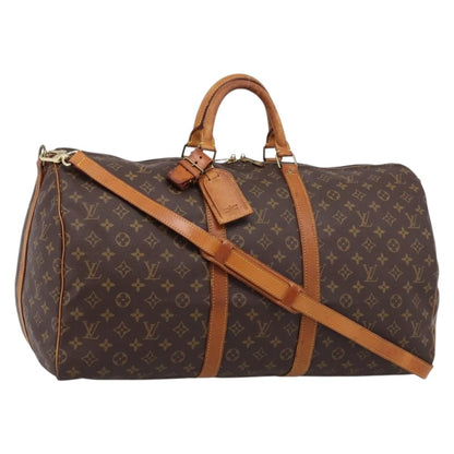 Louis Vuitton Keepall Bandouliere Macassar Monogram Canvas 55