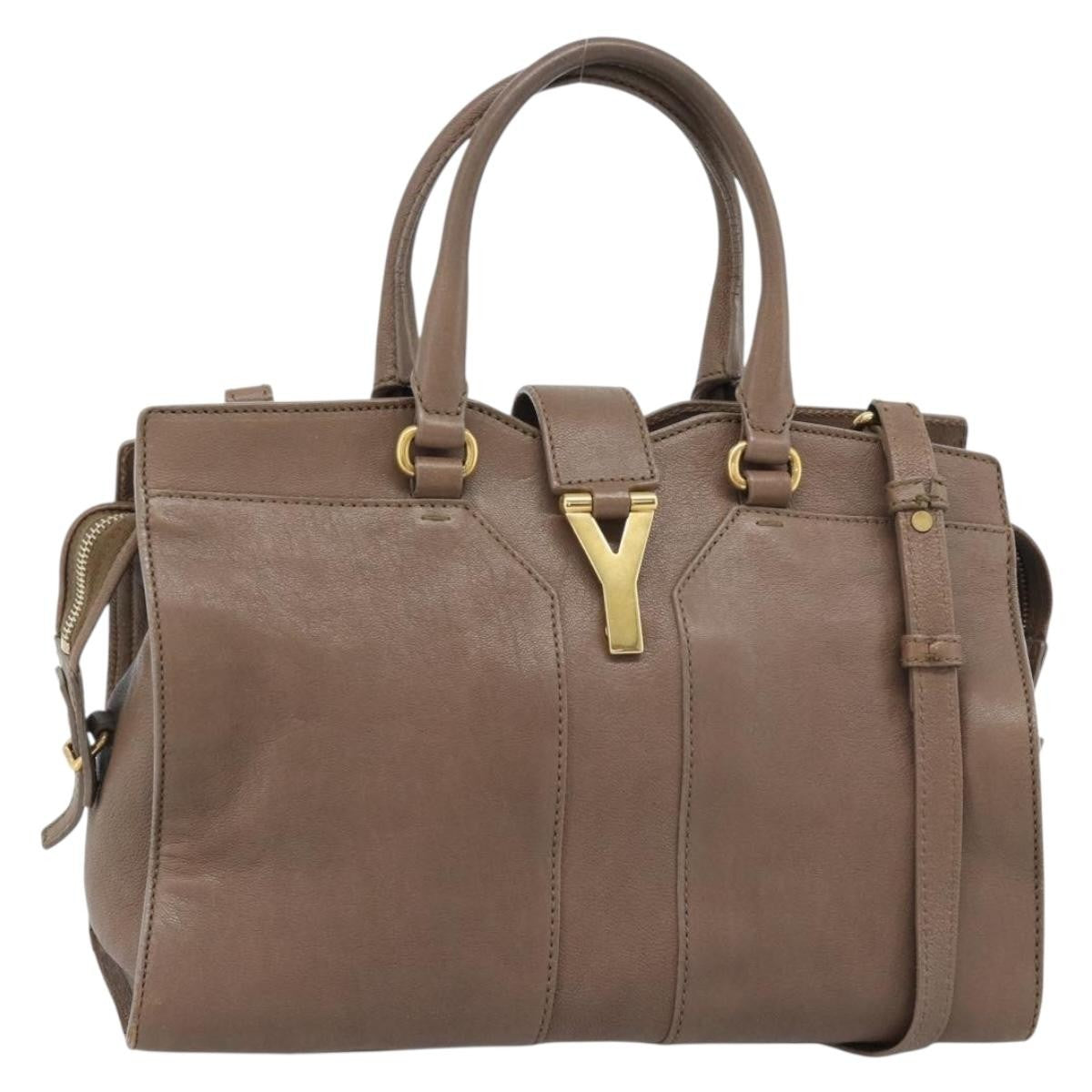 Saint Laurent Chyc Cabas Leather Medium