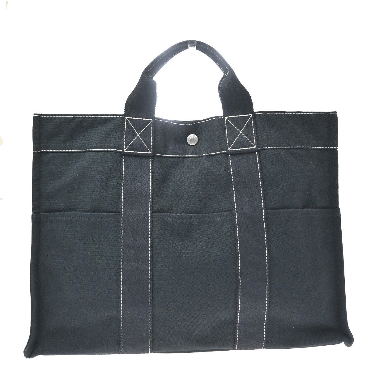 Hermes Fourre Tout Toile MM
