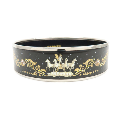 Hermes Bangle Printed Enamel GM