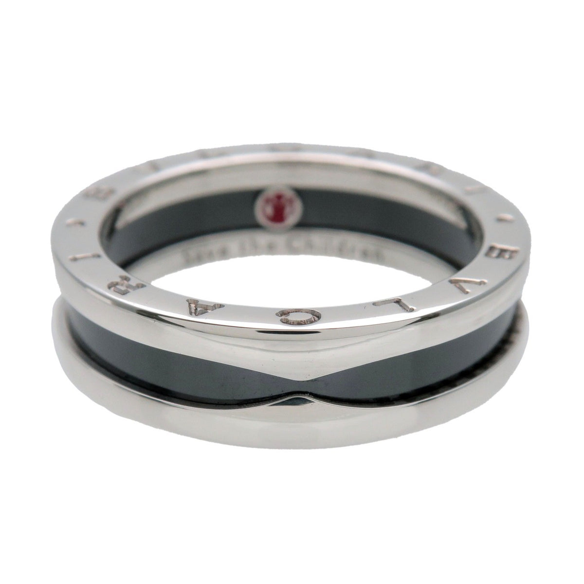 Bvlgari Save the Children One Band Sterling Silver and Ceramic Product Image