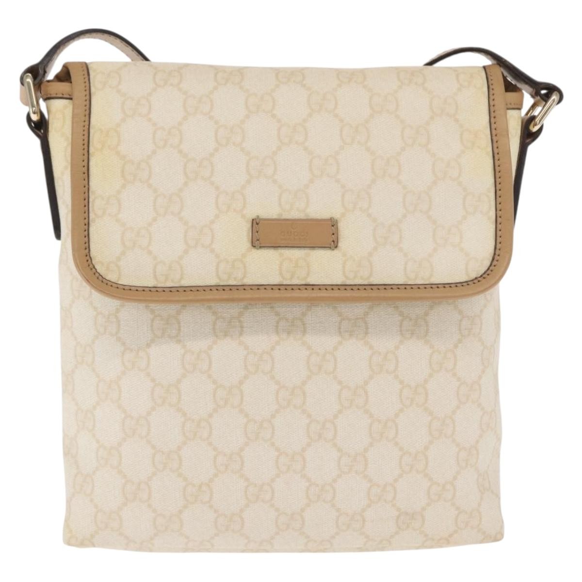 Gucci Flap Messenger GG Coated Canvas Small