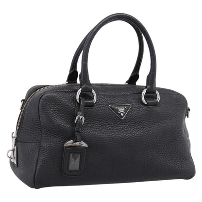 Prada Convertible Zip Satchel Vitello Daino Large
