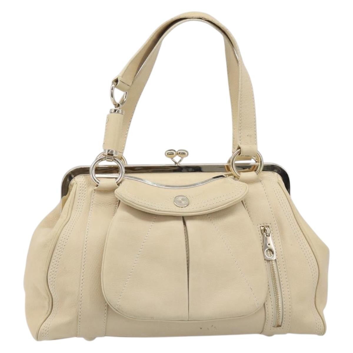 Celine Vintage Kisslock Frame Leather Product Image