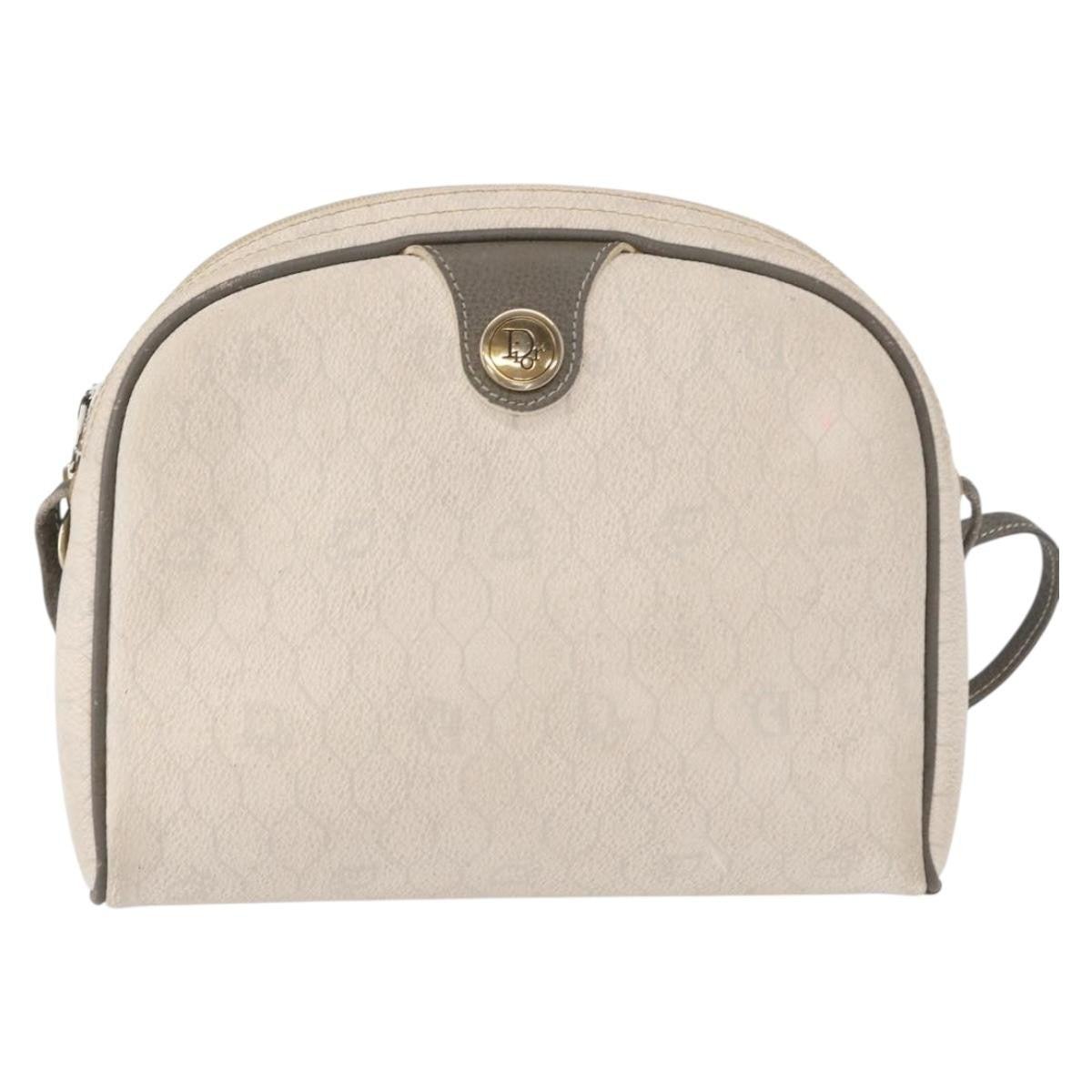 Christian Dior Vintage Honeycomb Shoulder Bag Canvas Product Image