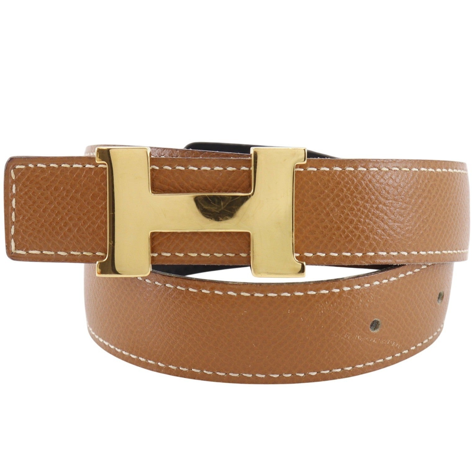 Hermes Constance Reversible Belt Leather Medium