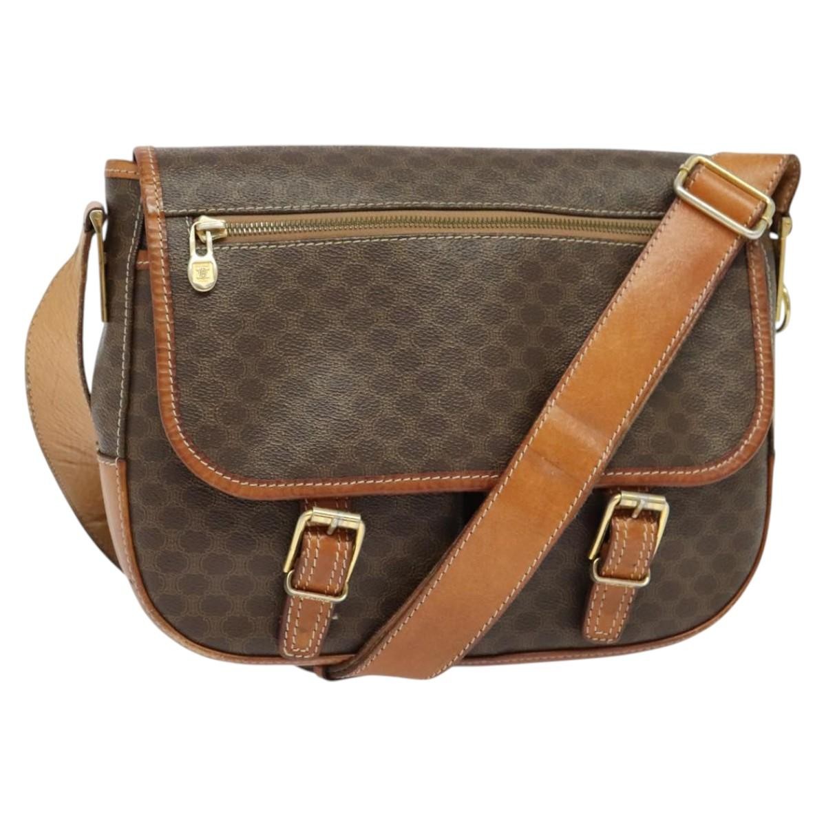 Celine Vintage Macadam Canvas and Leather Product Image