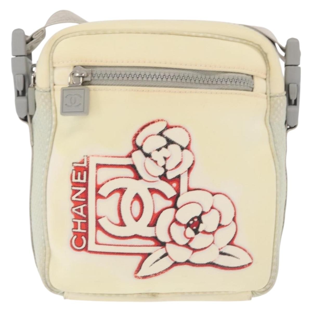 Chanel Sport Line Camera Crossbody Bag Nylon Small