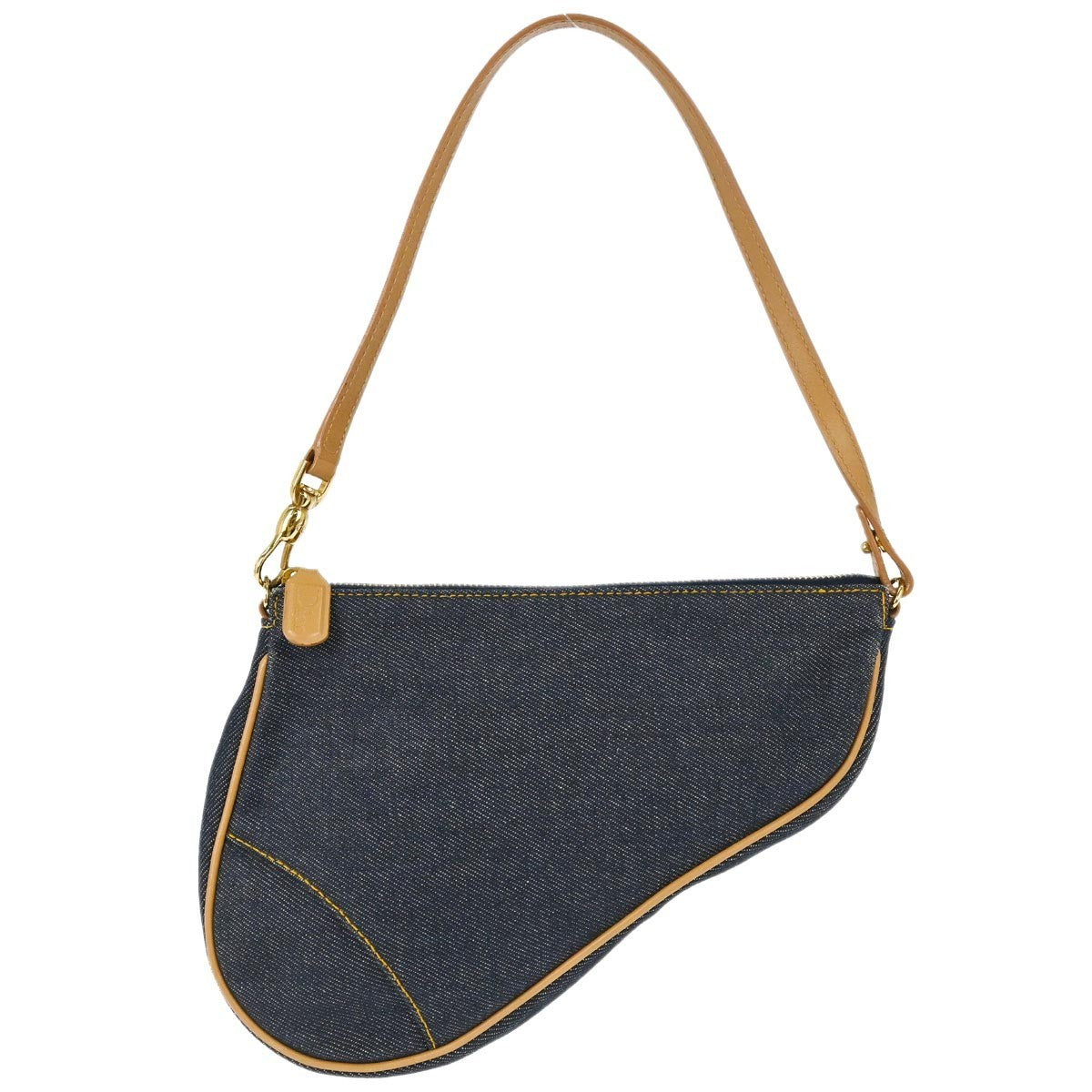 Christian Dior Vintage Saddle Denim Mini