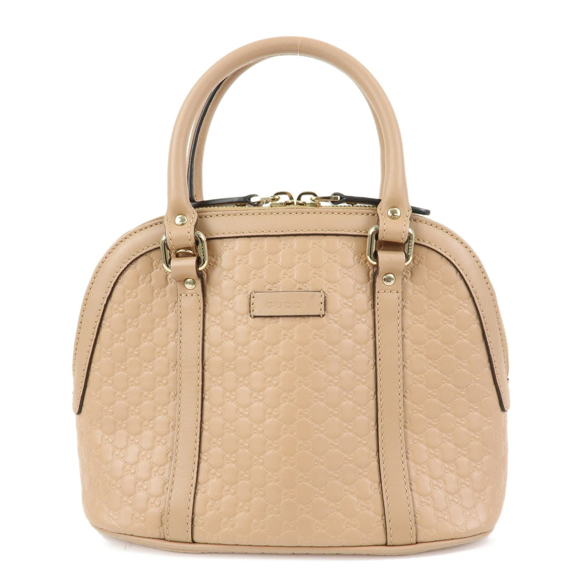 Gucci Convertible Dome Satchel Microguccissima Leather Medium