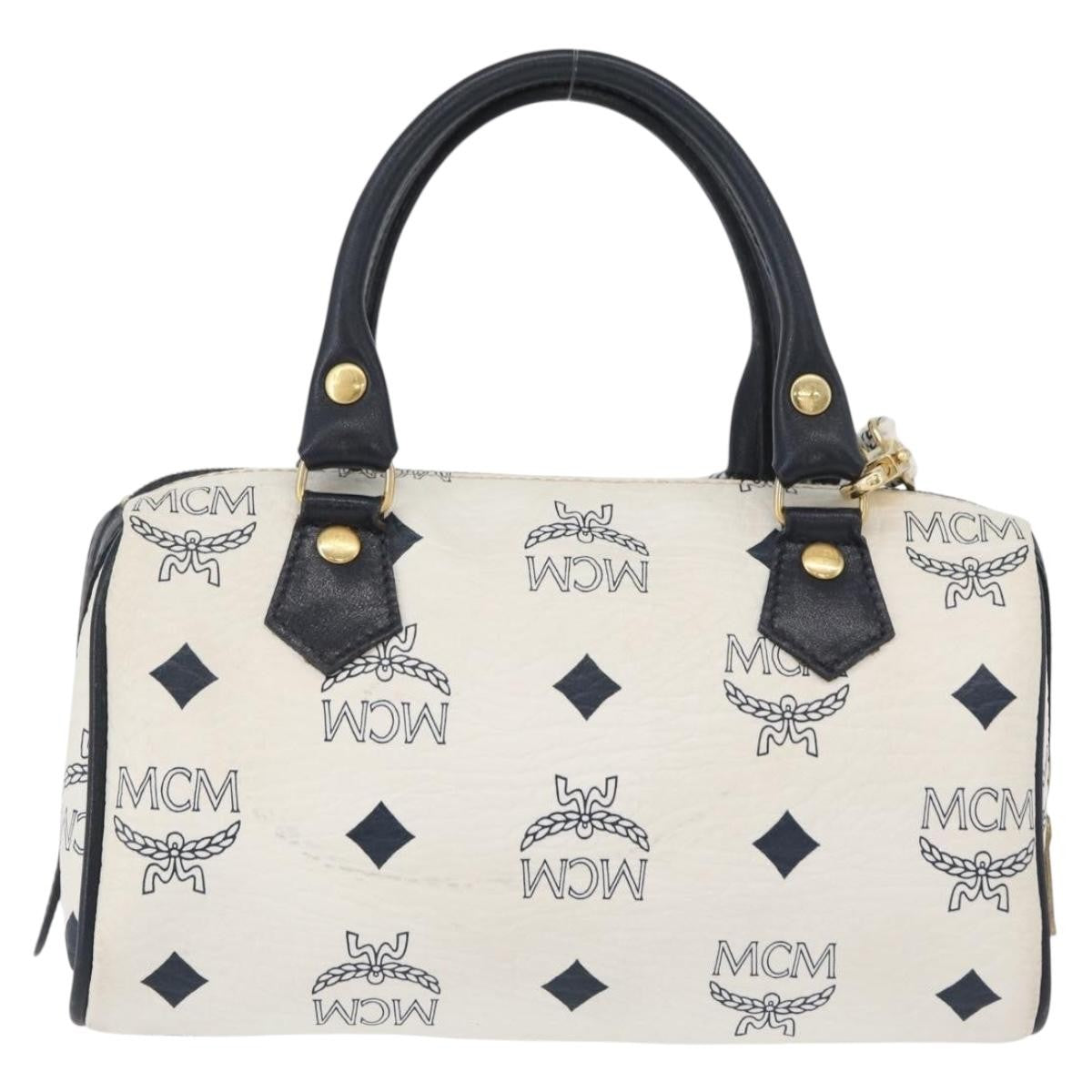MCM Vicetos logogram boston Mini
