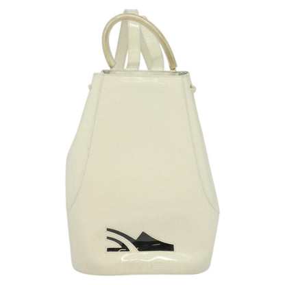 Salvatore Ferragamo Vintage Gancini Backpack Patent Leather Product Image