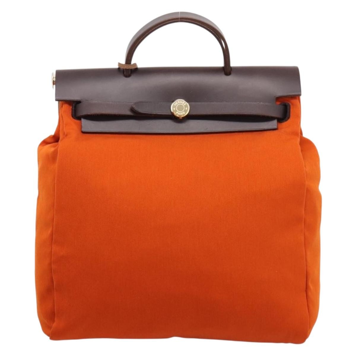 Hermes Herbag A Dos Toile Product Image