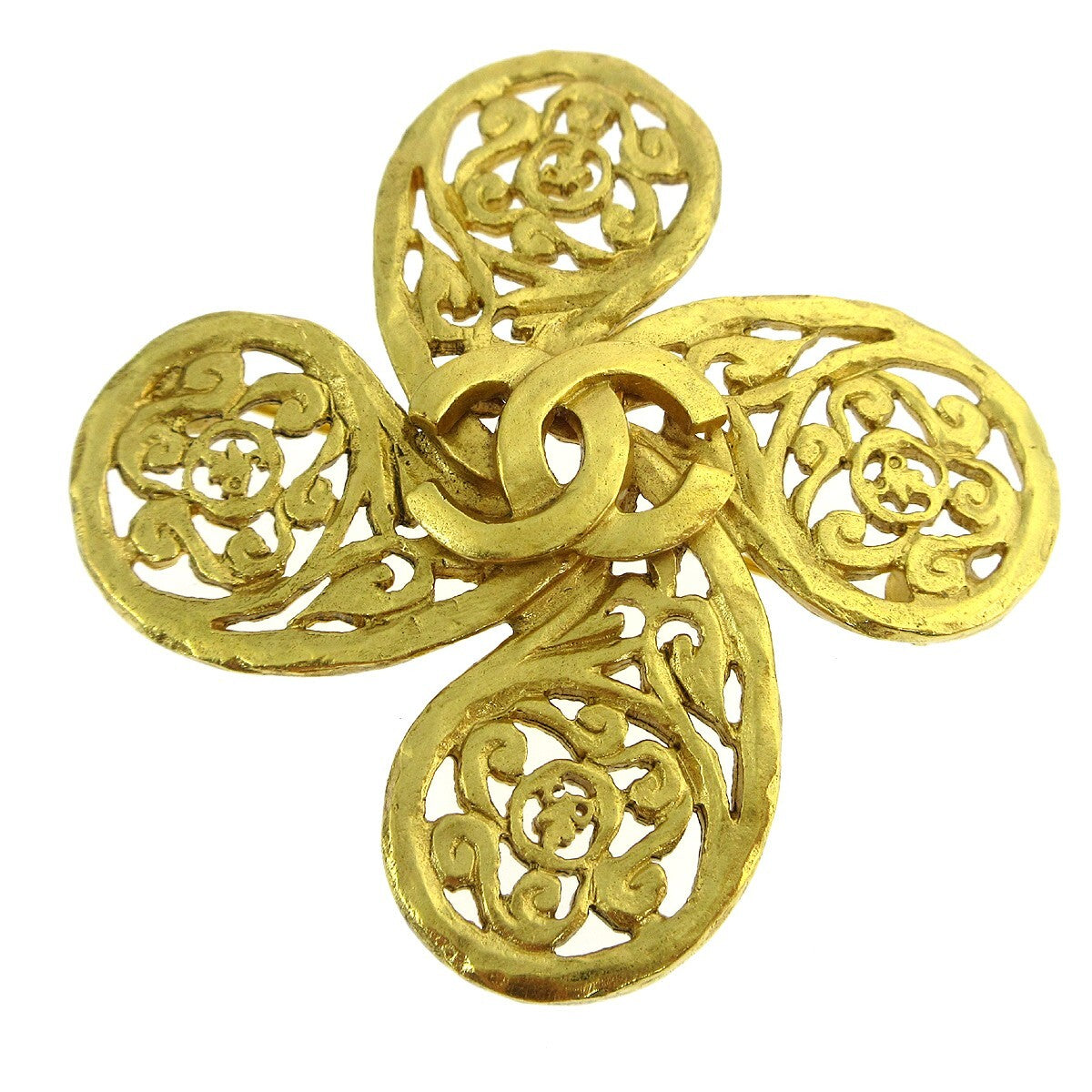 Chanel Logo CC Gold-plated Product Image