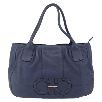 Salvatore Ferragamo Izzie Gancini Embossed Tote Soft Calf Large