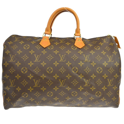 Louis Vuitton Speedy Handbag Monogram Canvas 40