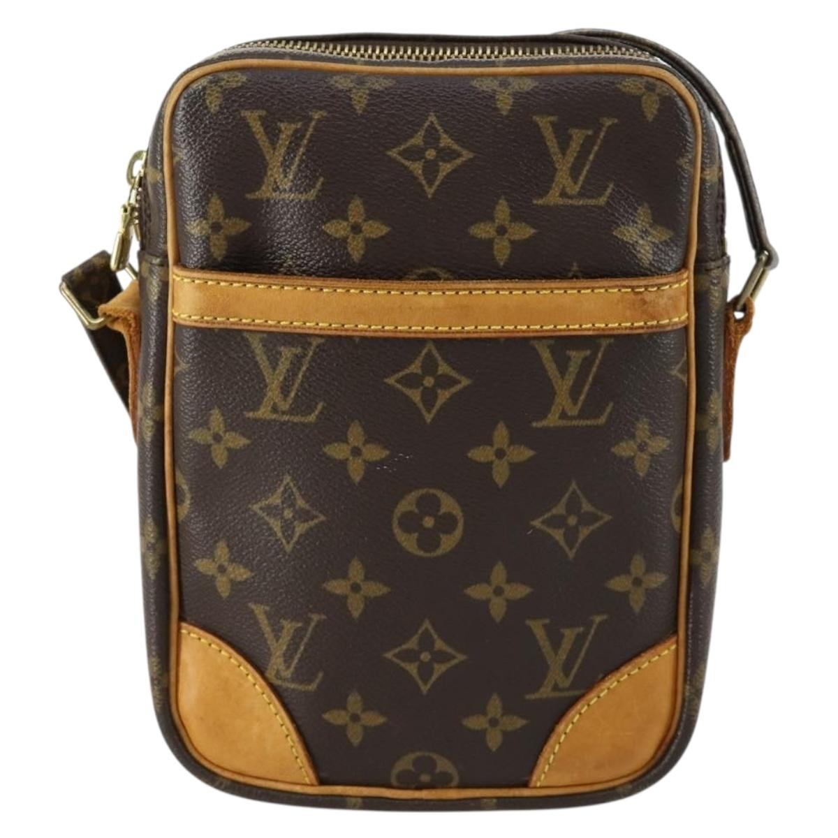 Louis Vuitton Danube Handbag Monogram Canvas Mini