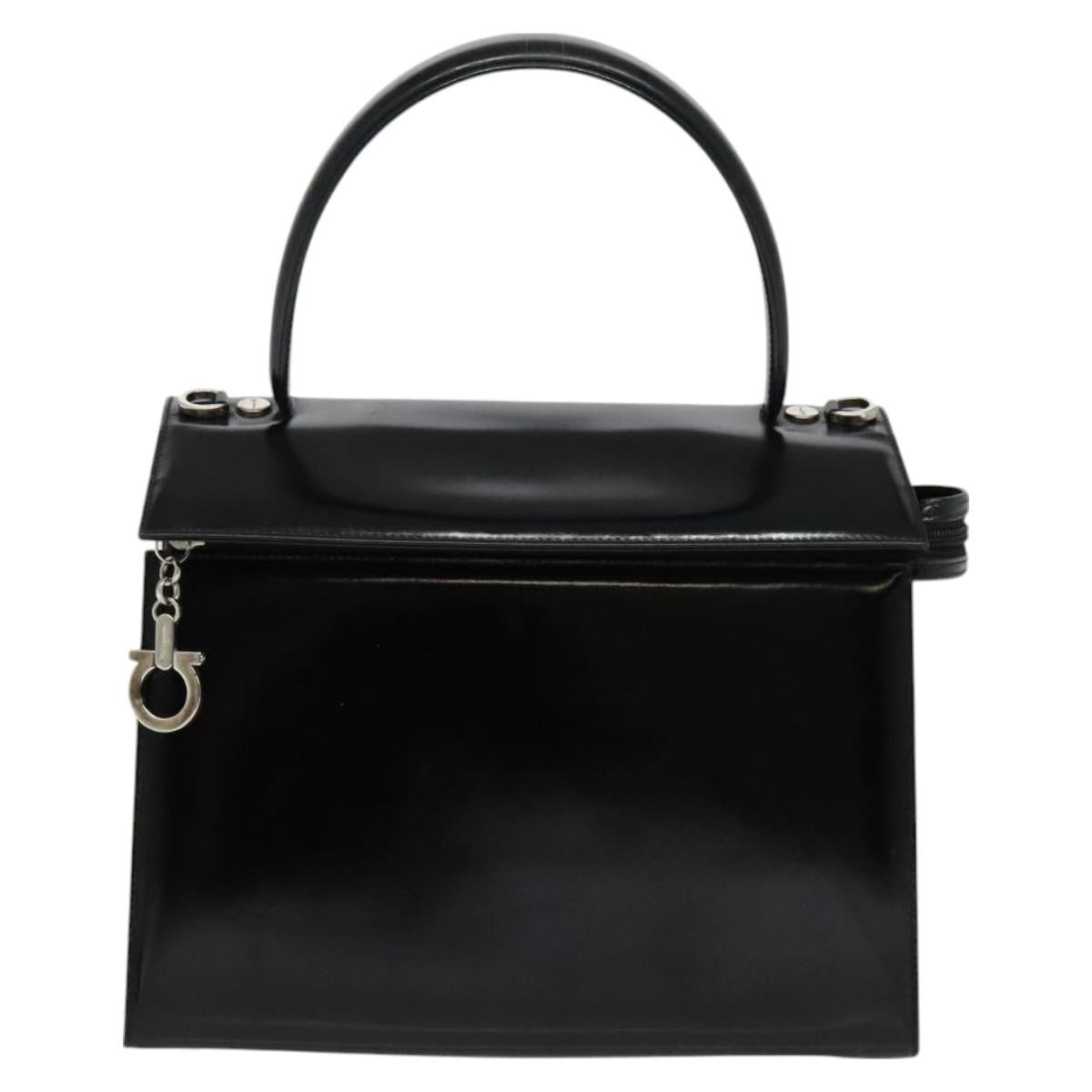 Salvatore Ferragamo Gancini handbag Patent leather Product Image