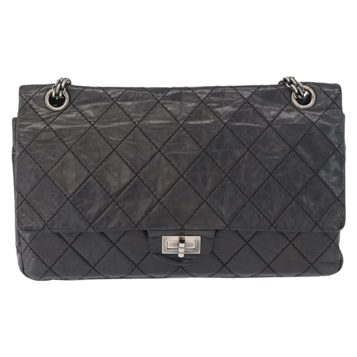 Chanel Reissue 2.55 Flap Bag Quilted Aged Calfskin 228