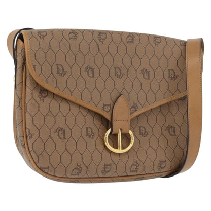 Christian Dior Vintage Honeycomb Canvas and Leather Product Image