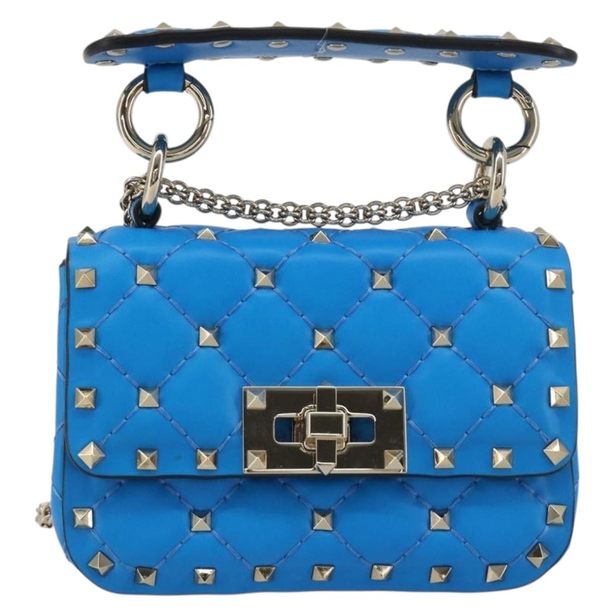 Valentino Garavani Rockstud Spike Flap Quilted Leather Mini