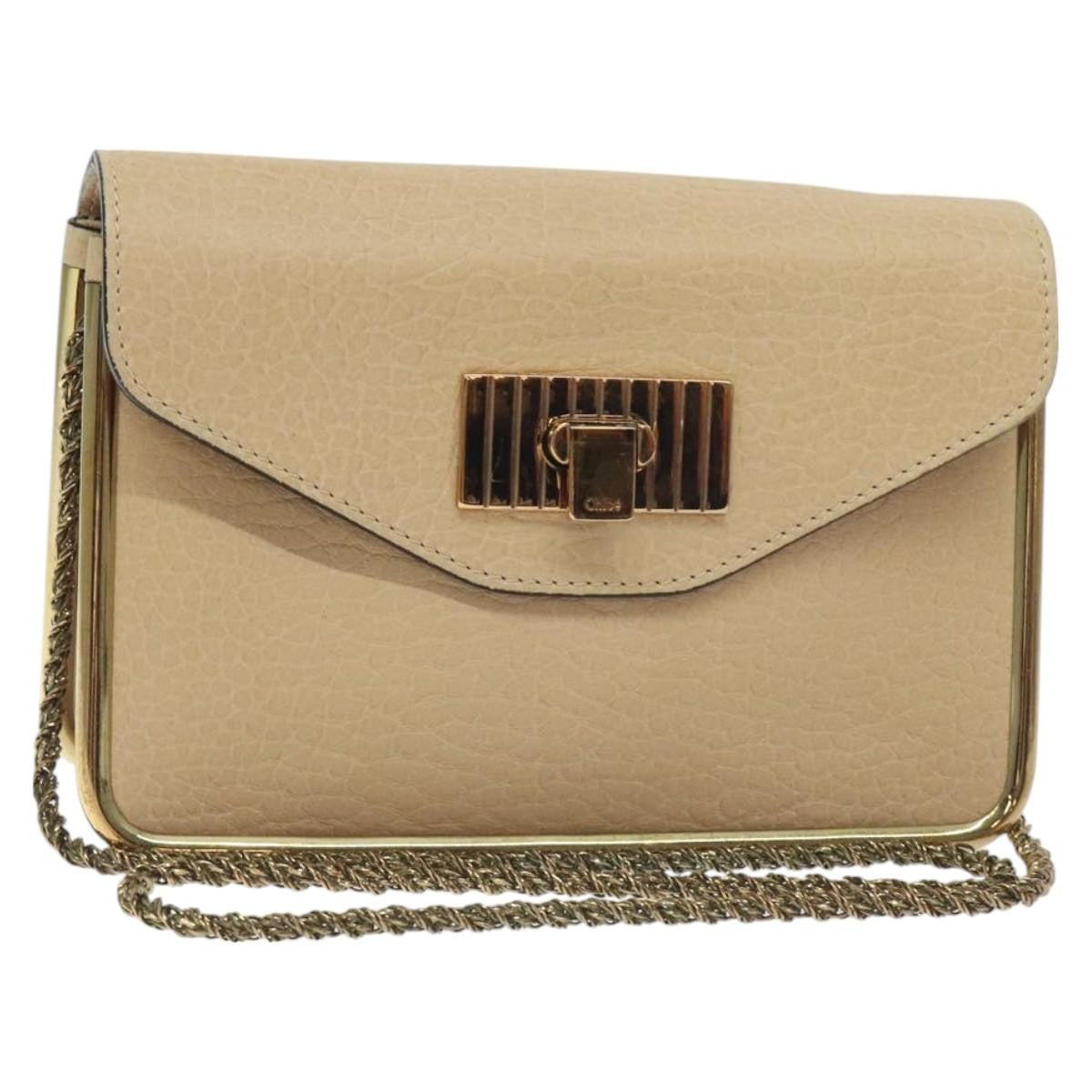 Chloe Sally Shoulder Bag Leather Small